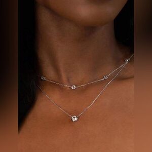diamond necklace A775